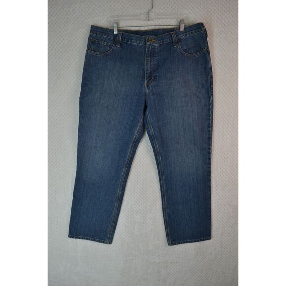 Carhartt Holter Relaxed Fit Men's 40x30 Medium Wash Jeans - Picture 1 of 12